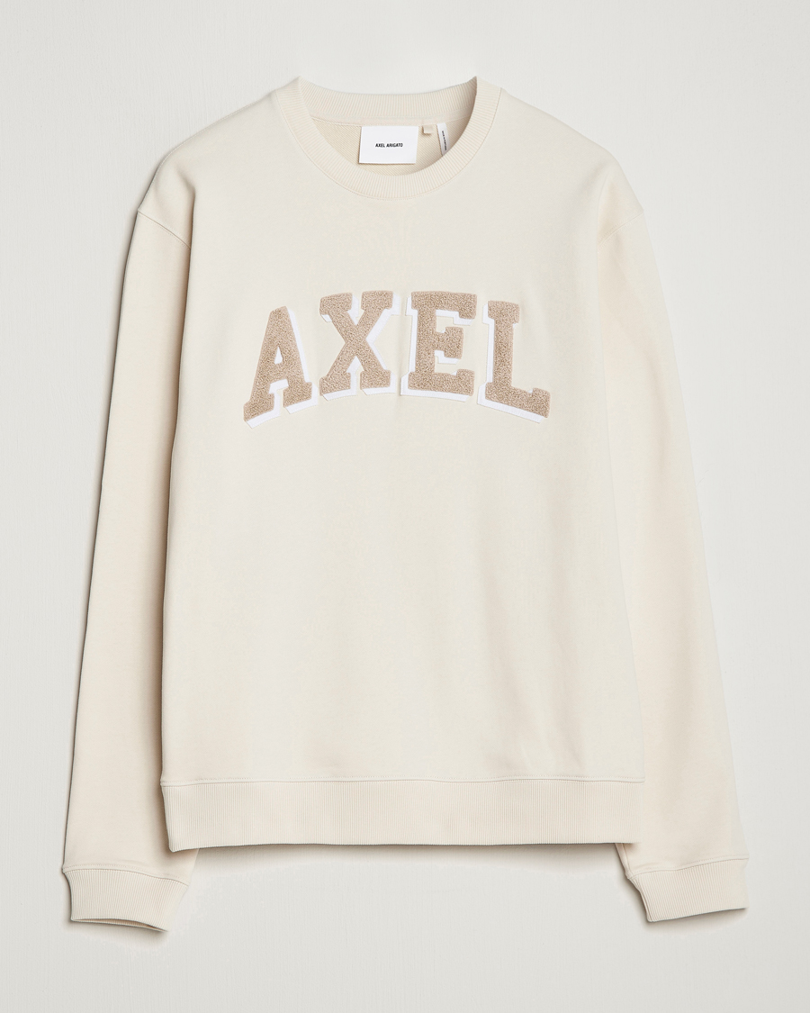 Homme | Pulls Et Tricots | Axel Arigato | Axel Arc Sweatshirt Pale Beige