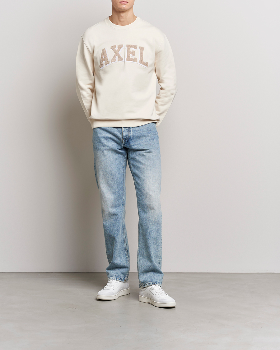 Homme | Pulls Et Tricots | Axel Arigato | Axel Arc Sweatshirt Pale Beige