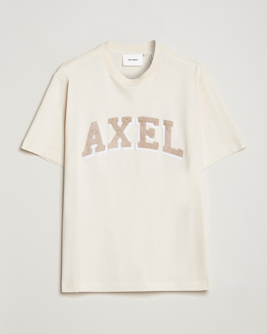 Homme | T-shirts | Axel Arigato | Axel Arc T-Shirt Pale Beige
