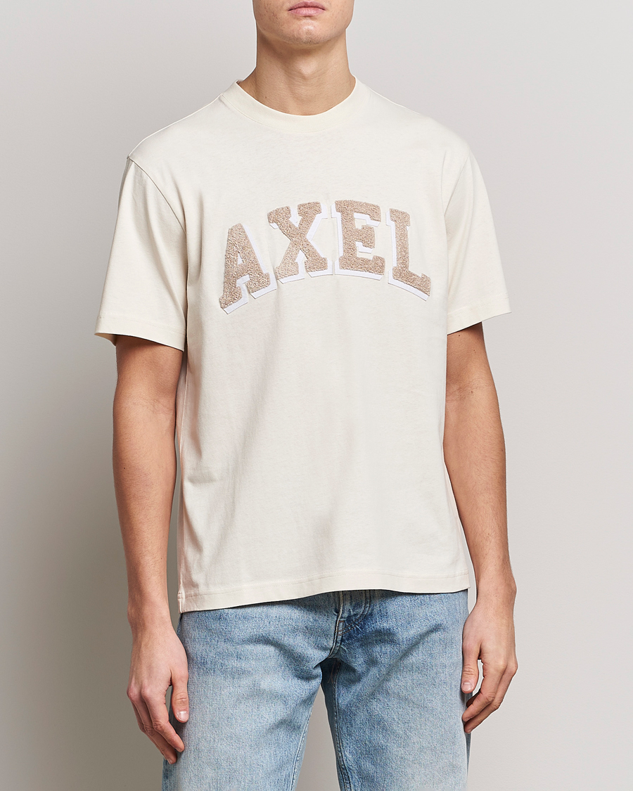 Homme | T-shirts | Axel Arigato | Axel Arc T-Shirt Pale Beige