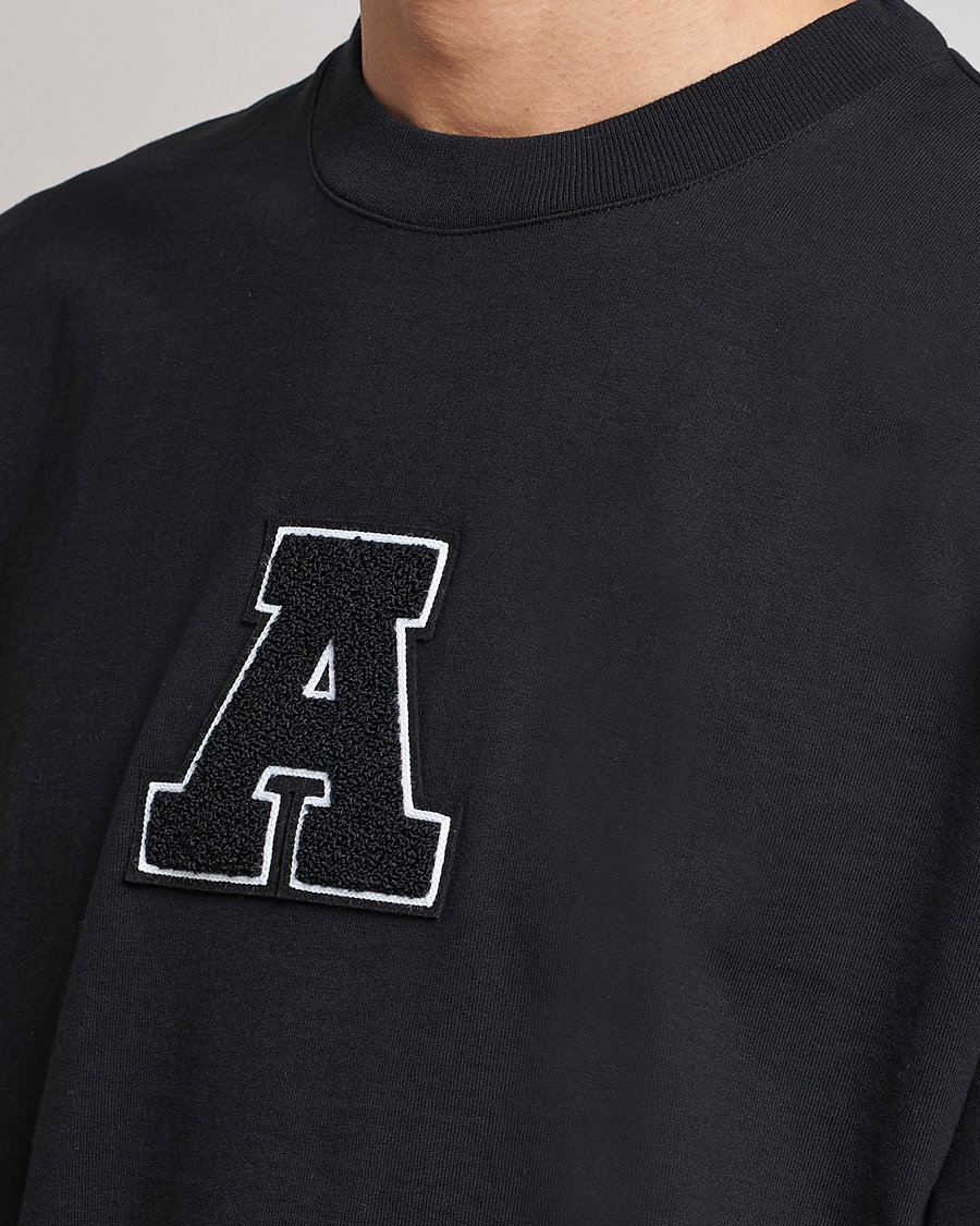 Homme | T-shirts | Axel Arigato | College A T-Shirt Black