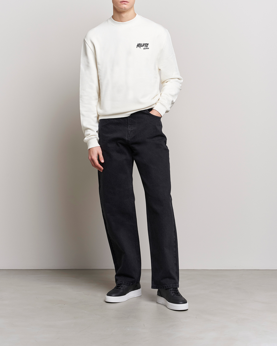 Homme | Jeans | Axel Arigato | Zine Relaxed Fit Jeans Faded Black