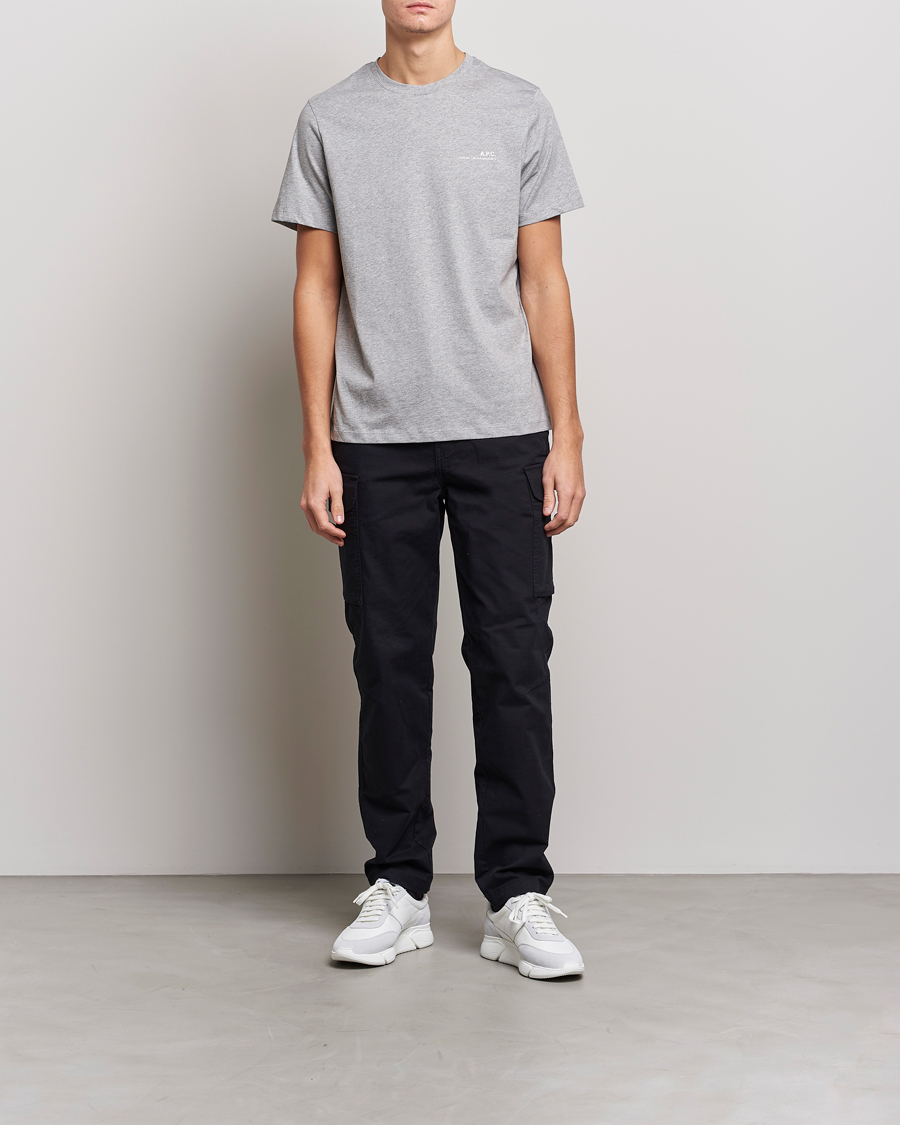 Homme | T-shirts | A.P.C. | Item T-Shirt Heather Grey