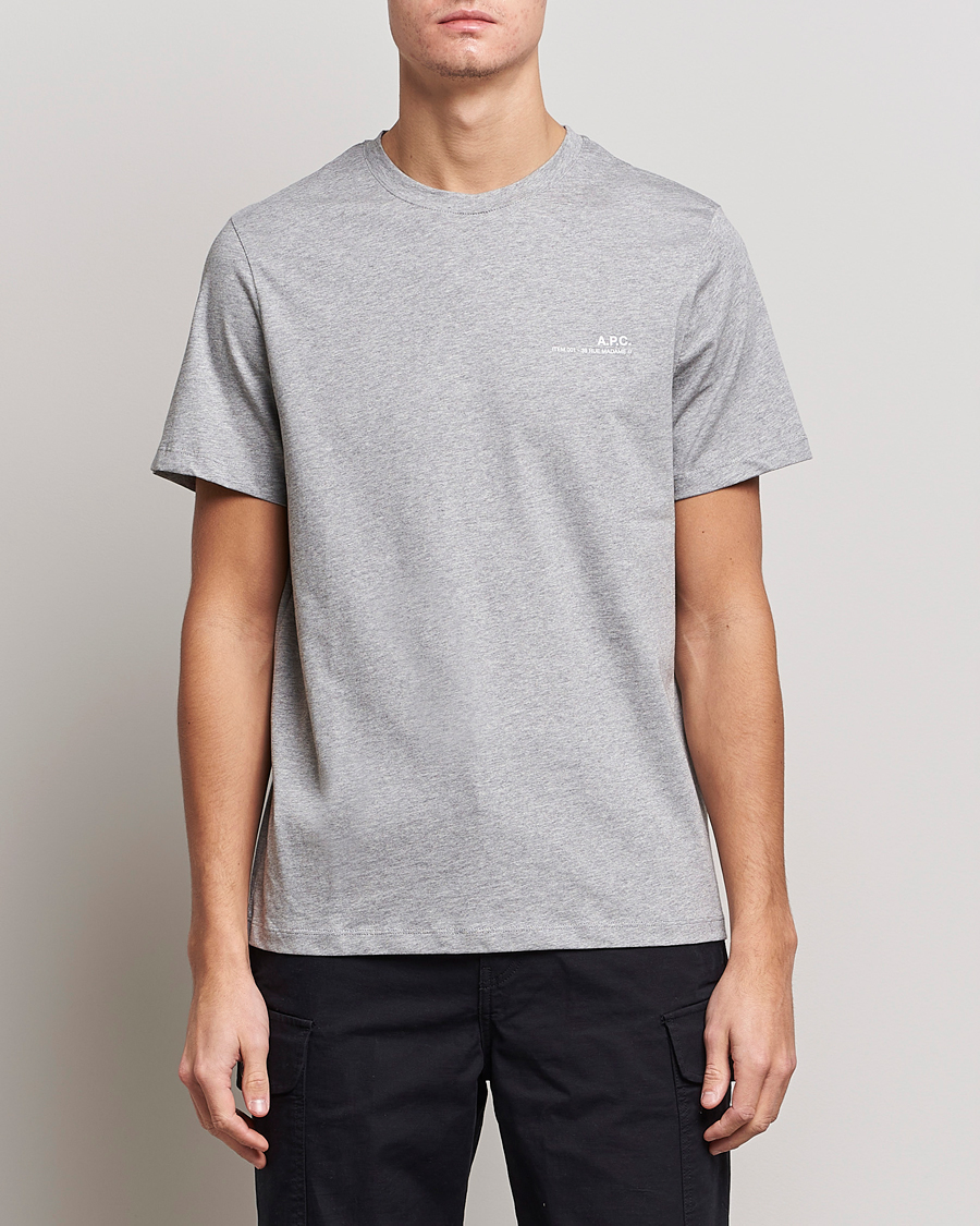 Homme | T-shirts À Manches Courtes | A.P.C. | Item T-Shirt Heather Grey