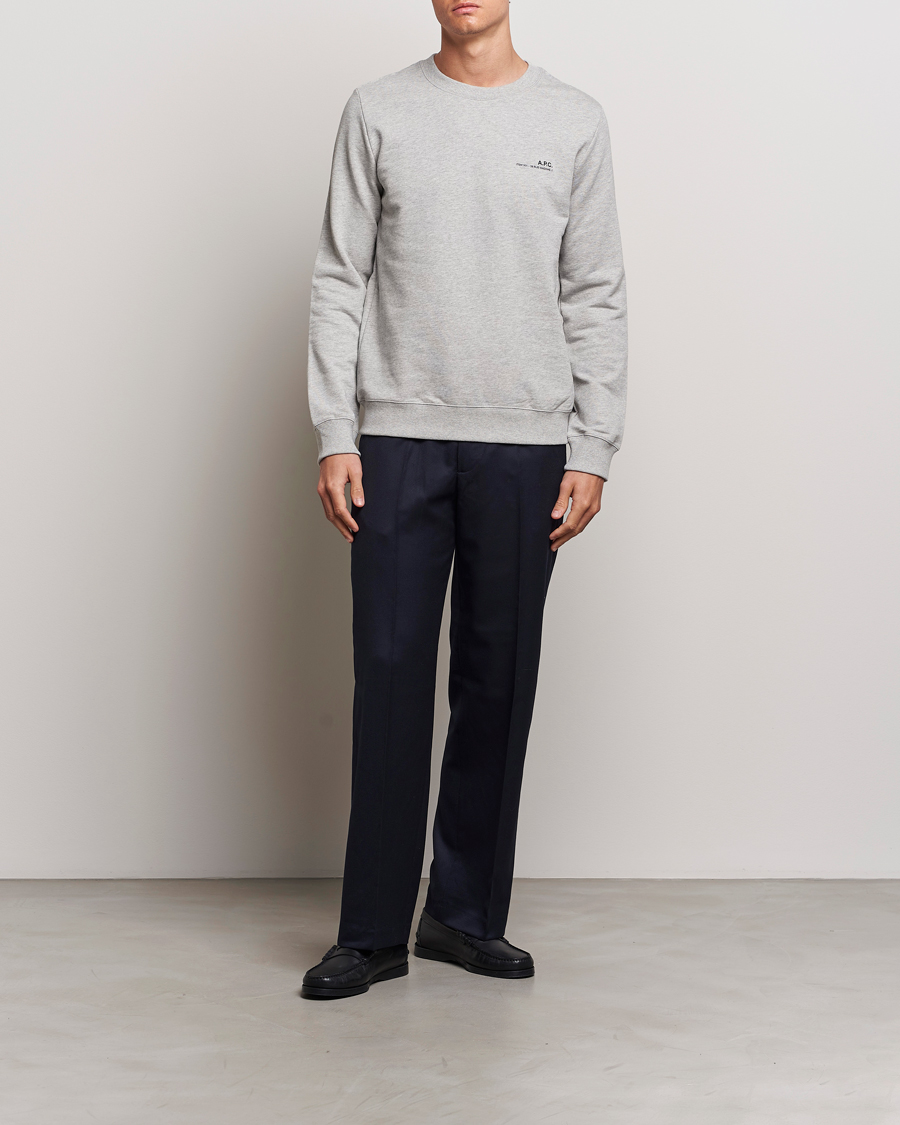 Homme | Pulls Et Tricots | A.P.C. | Item Sweatshirt Heather Grey