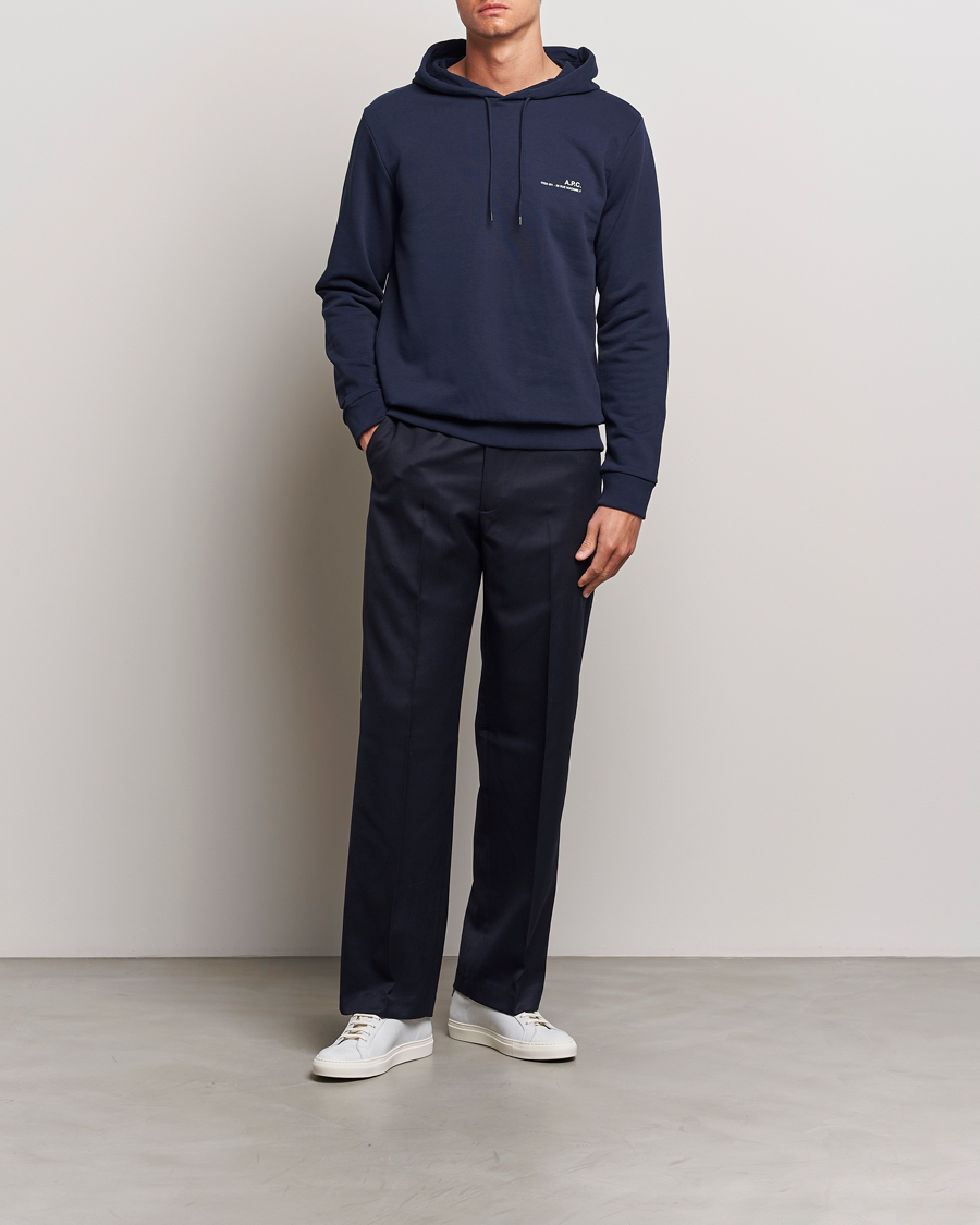 Homme | Pulls Et Tricots | A.P.C. | Item Hoodie Navy