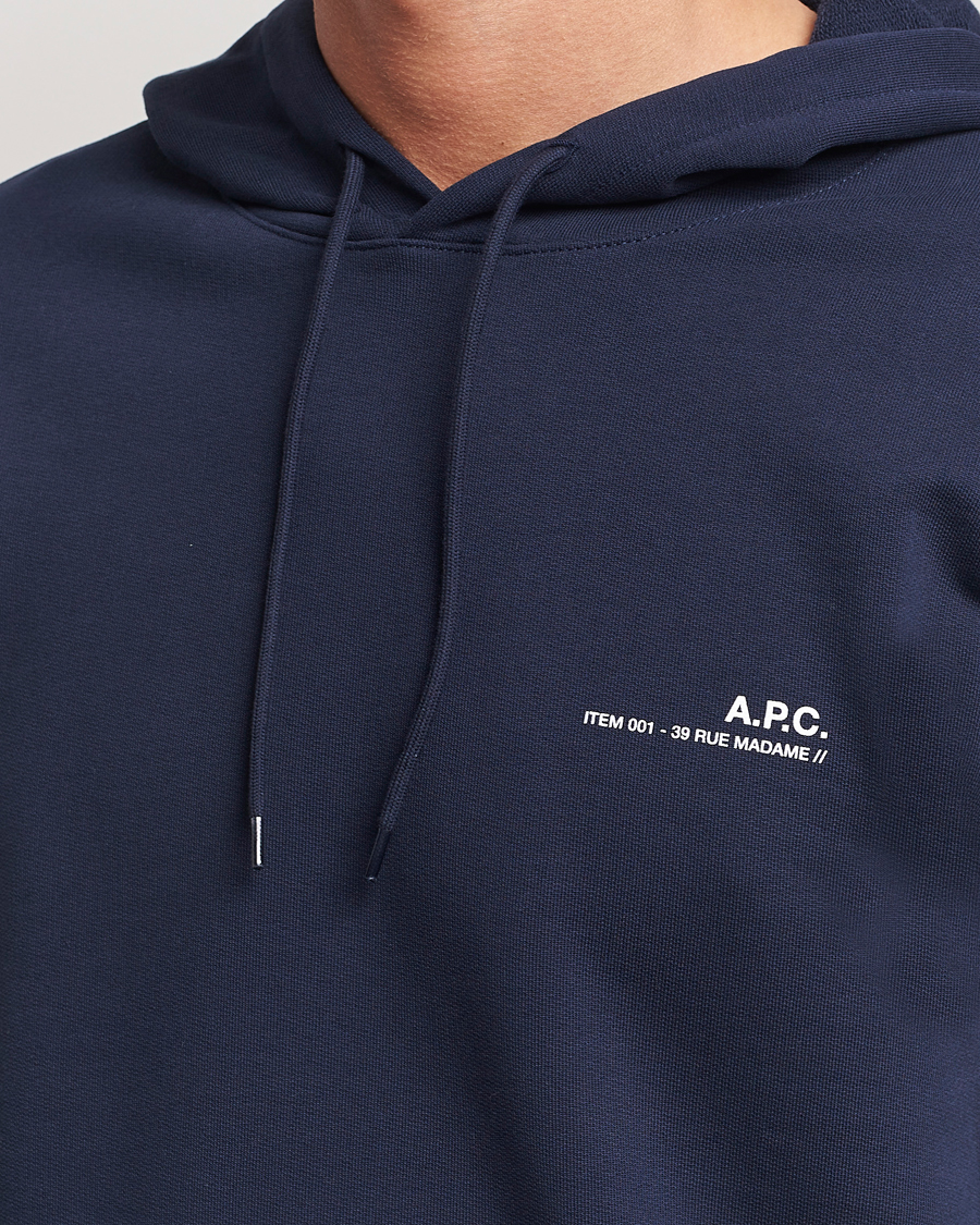 Homme | Pulls Et Tricots | A.P.C. | Item Hoodie Navy