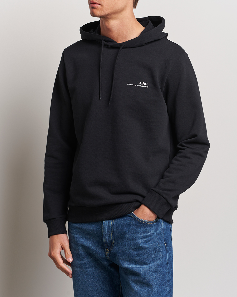 Homme | Sections | A.P.C. | Item Hoodie Black