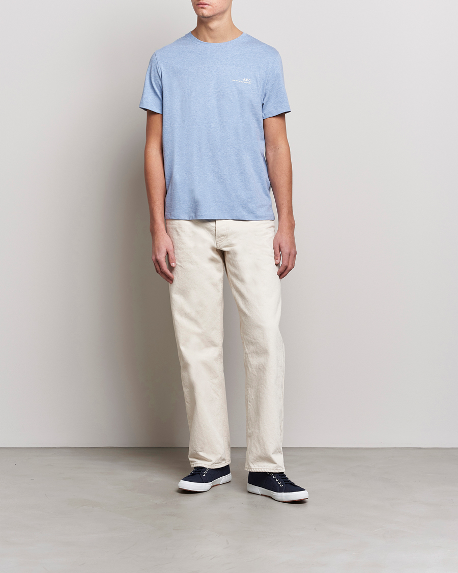 Homme | T-shirts | A.P.C. | Item T-Shirt Bleu Ciel