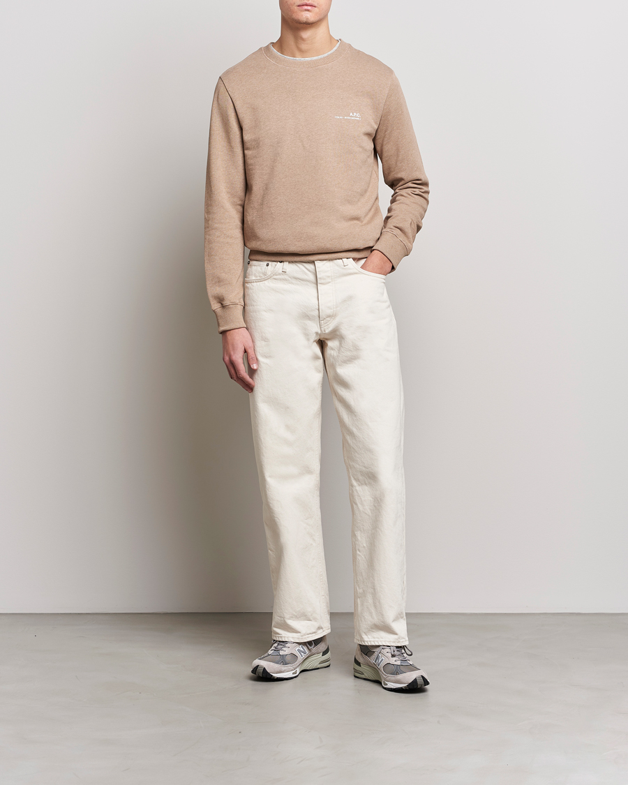 Homme | Pulls Et Tricots | A.P.C. | Item Sweatshirt Heather Beige