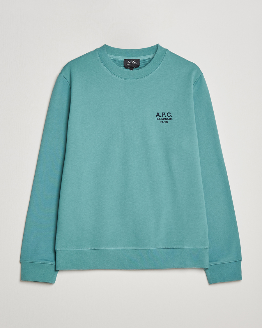 Homme | Pulls Et Tricots | A.P.C. | Rider Sweatshirt Green