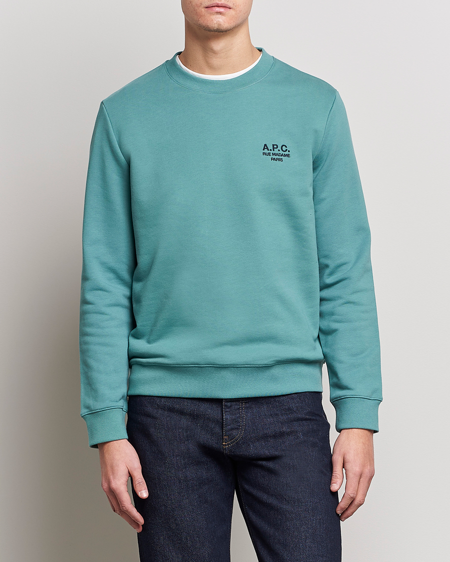 Homme | Pulls Et Tricots | A.P.C. | Rider Sweatshirt Green