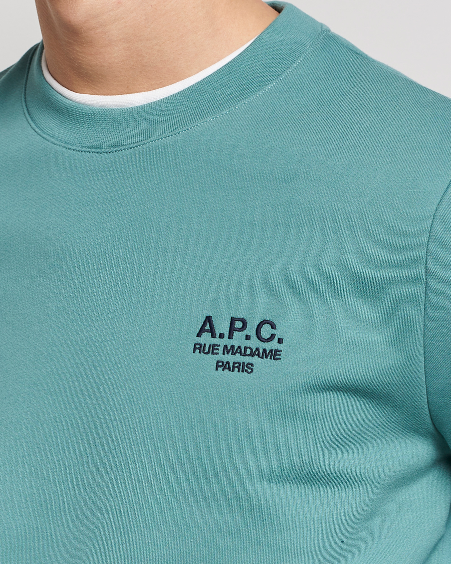 Homme | Pulls Et Tricots | A.P.C. | Rider Sweatshirt Green