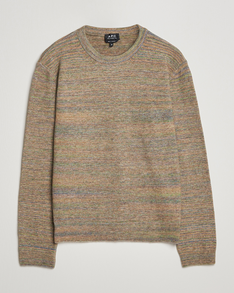 Homme | Pulls Et Tricots | A.P.C. | Degrade Sweater Light Khaki
