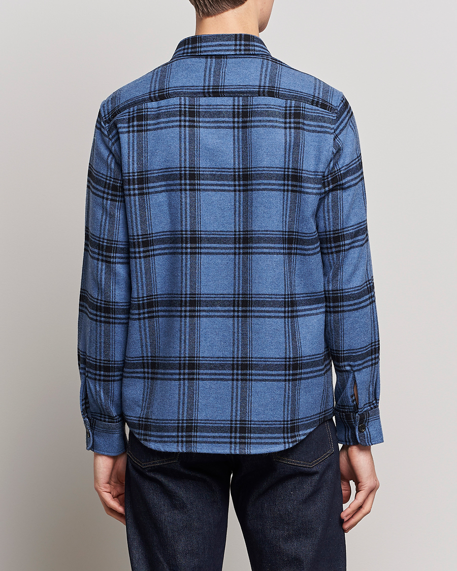 Homme | Chemises | A.P.C. | Trek Heavy Overshirt Blue Check