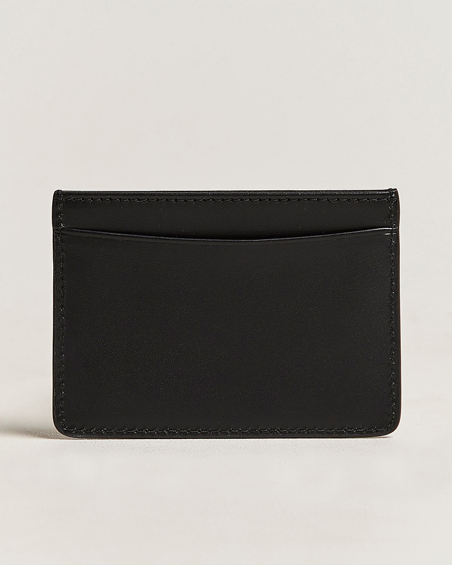 Homme | Accessoires | A.P.C. | Calf Leather Card Holder Black
