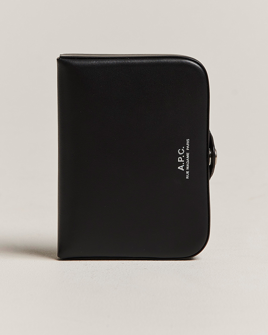 Homme | A.P.C. Coin Wallet Black | A.P.C. | Coin Wallet Black