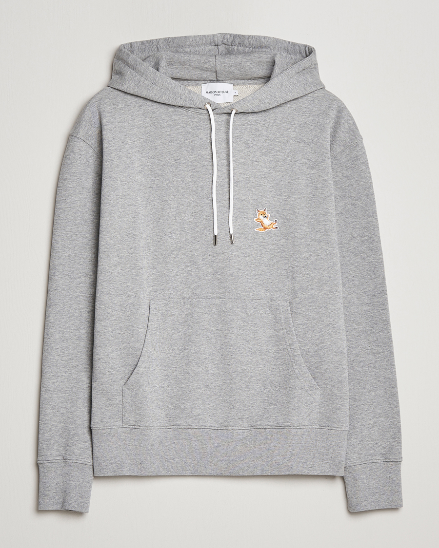 Homme | Pulls Et Tricots | Maison Kitsuné | Chillax Fox Hoodie Light Grey