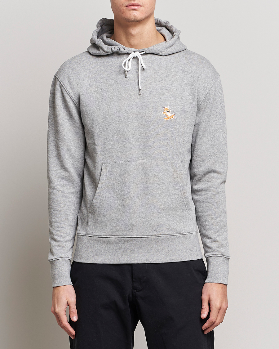 Homme | Pulls Et Tricots | Maison Kitsuné | Chillax Fox Hoodie Light Grey