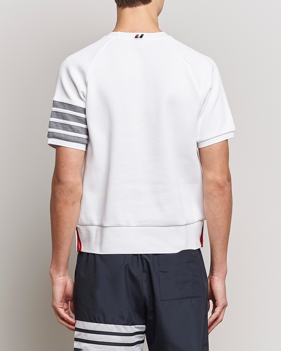 Homme | T-shirts | Thom Browne | Short Sleeve Sweatshirt White