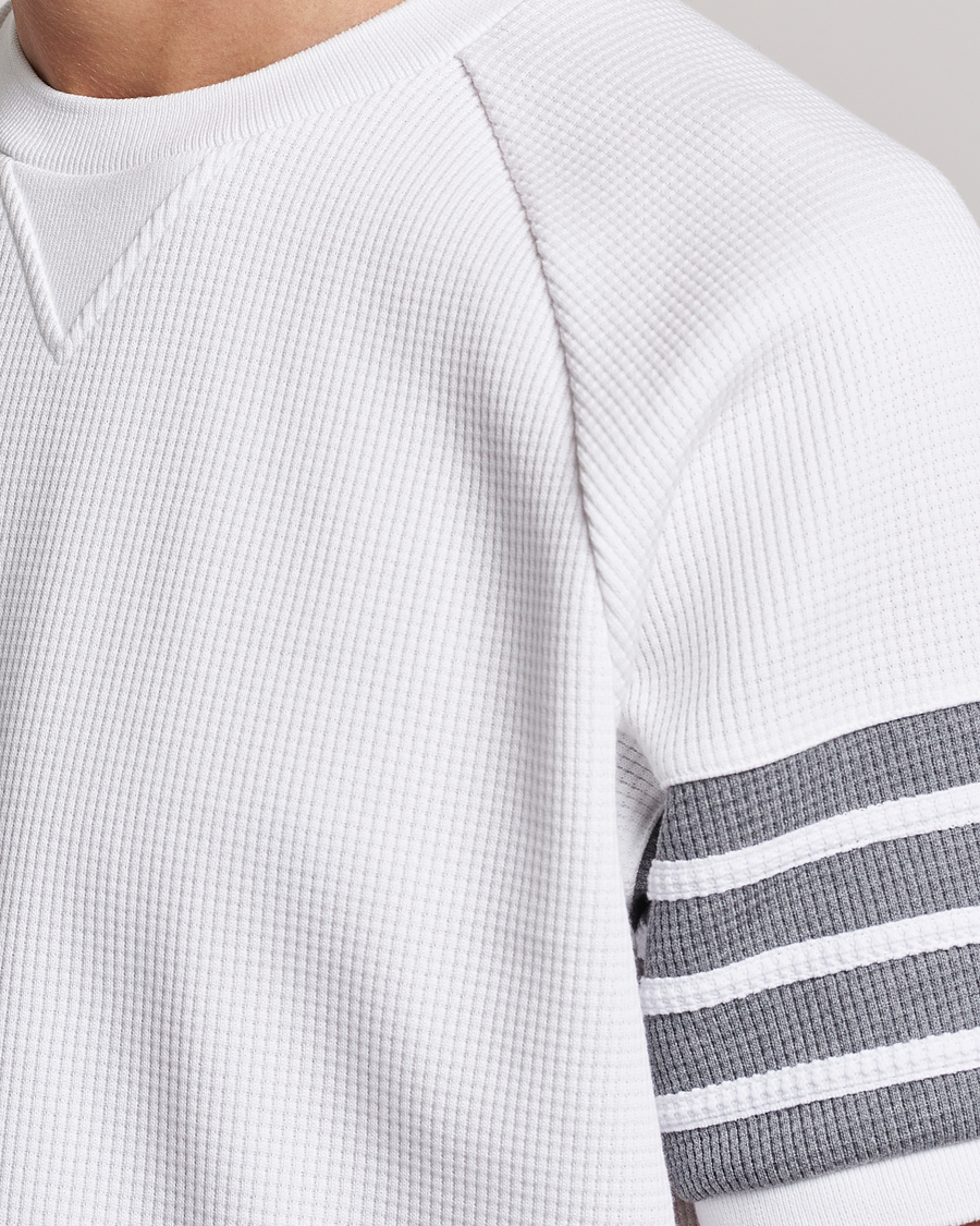 Homme | T-shirts | Thom Browne | Short Sleeve Sweatshirt White
