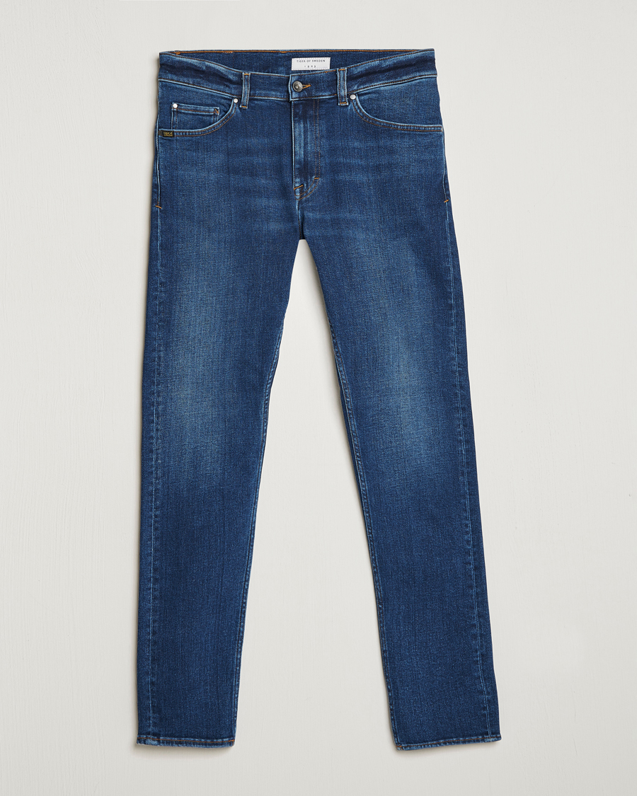 Homme | Jeans | Tiger of Sweden | Evolve Organic Cotton Jeans Medium Blue
