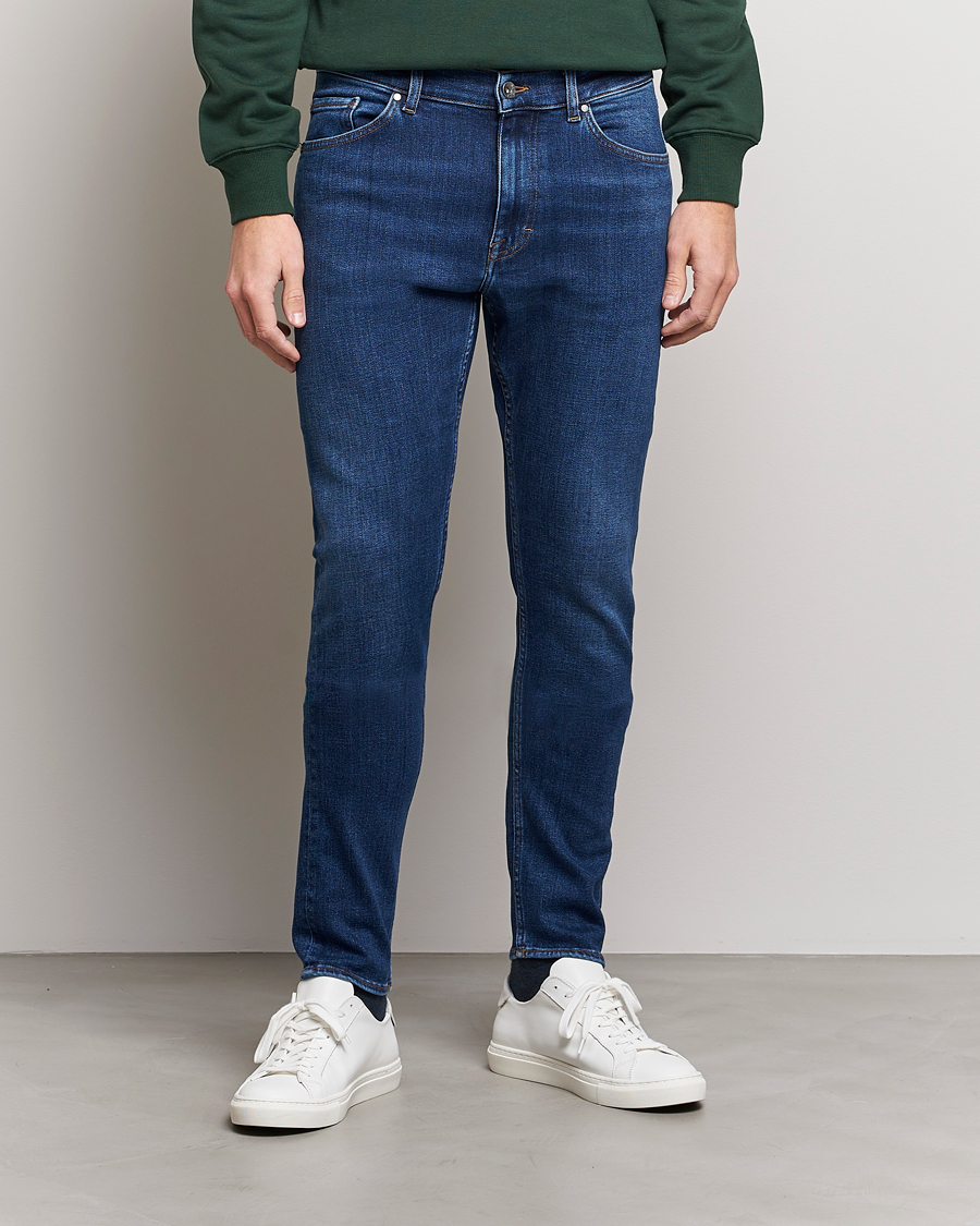 Homme | Jeans | Tiger of Sweden | Evolve Organic Cotton Jeans Medium Blue
