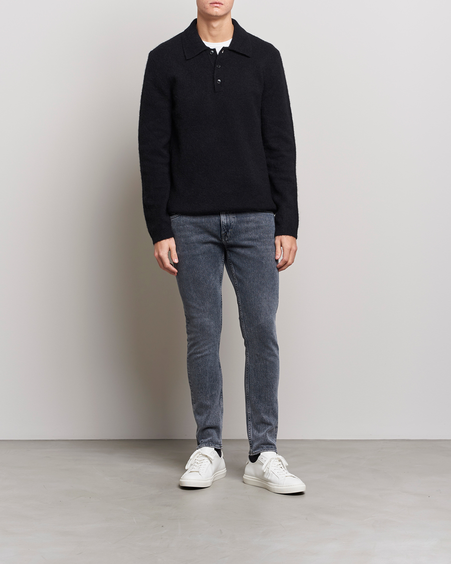 Homme | Pulls Et Tricots | Tiger of Sweden | Taylen Alpacka Knitted Pique Black