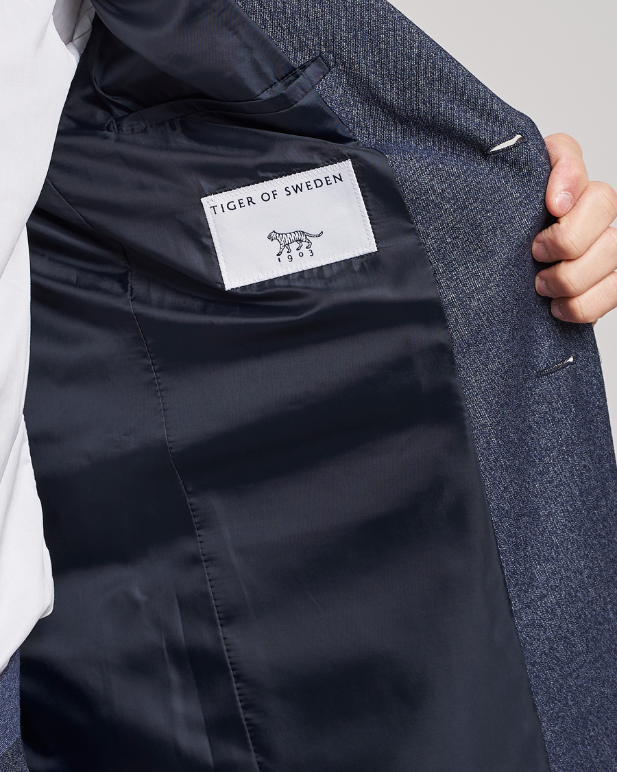 Homme | Blazers | Tiger of Sweden | Jerretts Wool Blazer Dusty Blue