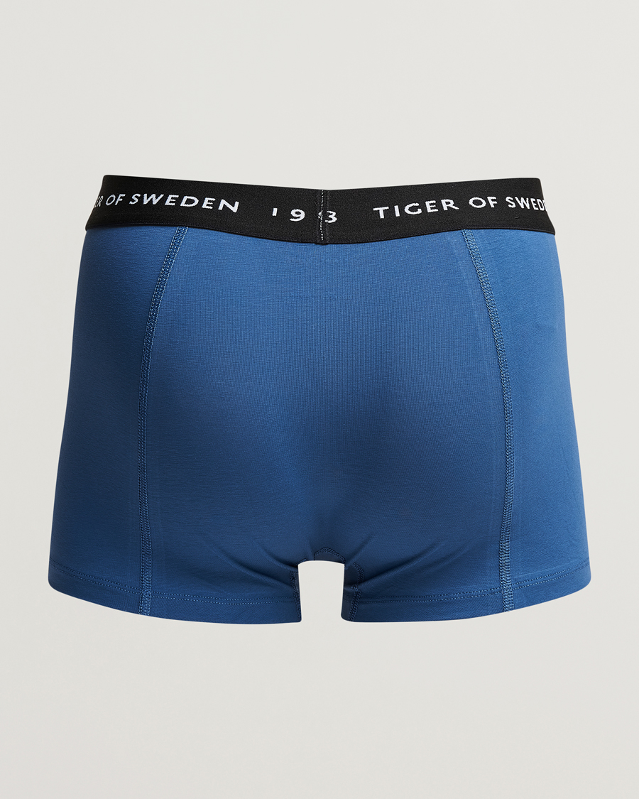 Homme | Sous-Vêtements Et Chaussettes | Tiger of Sweden | Hermod 3-Pack Organic Cotton Trunck Blue Black