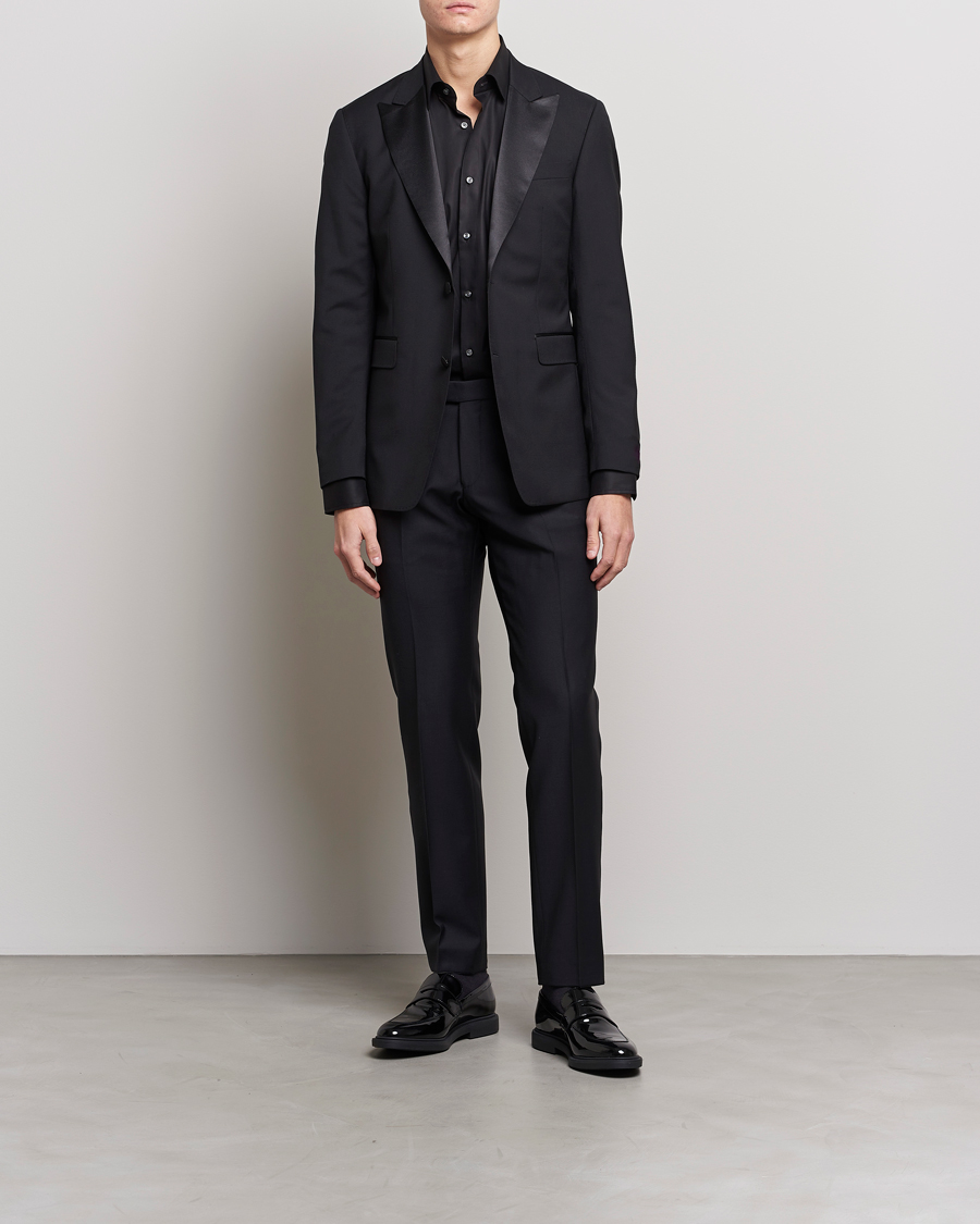 Homme | Blazers | Tiger of Sweden | Justin Tuxedo Blazer Black