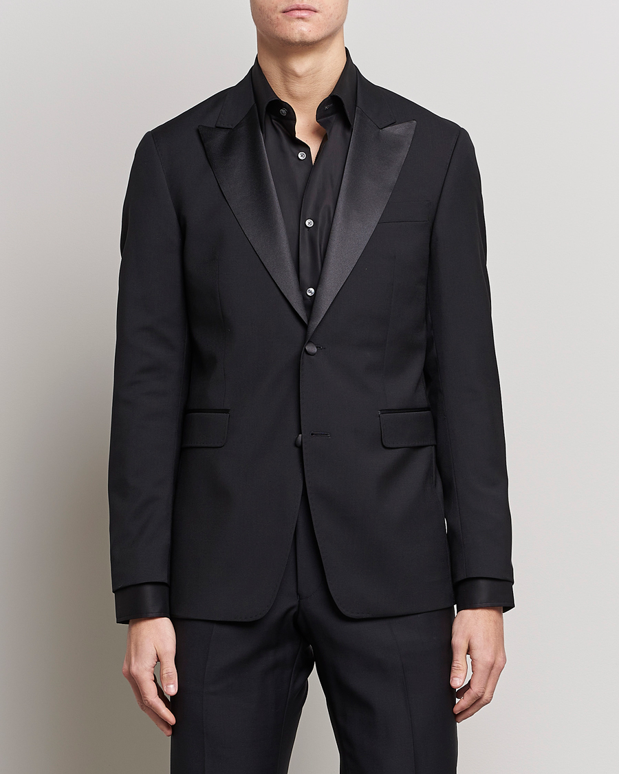 Homme | Blazers | Tiger of Sweden | Justin Tuxedo Blazer Black