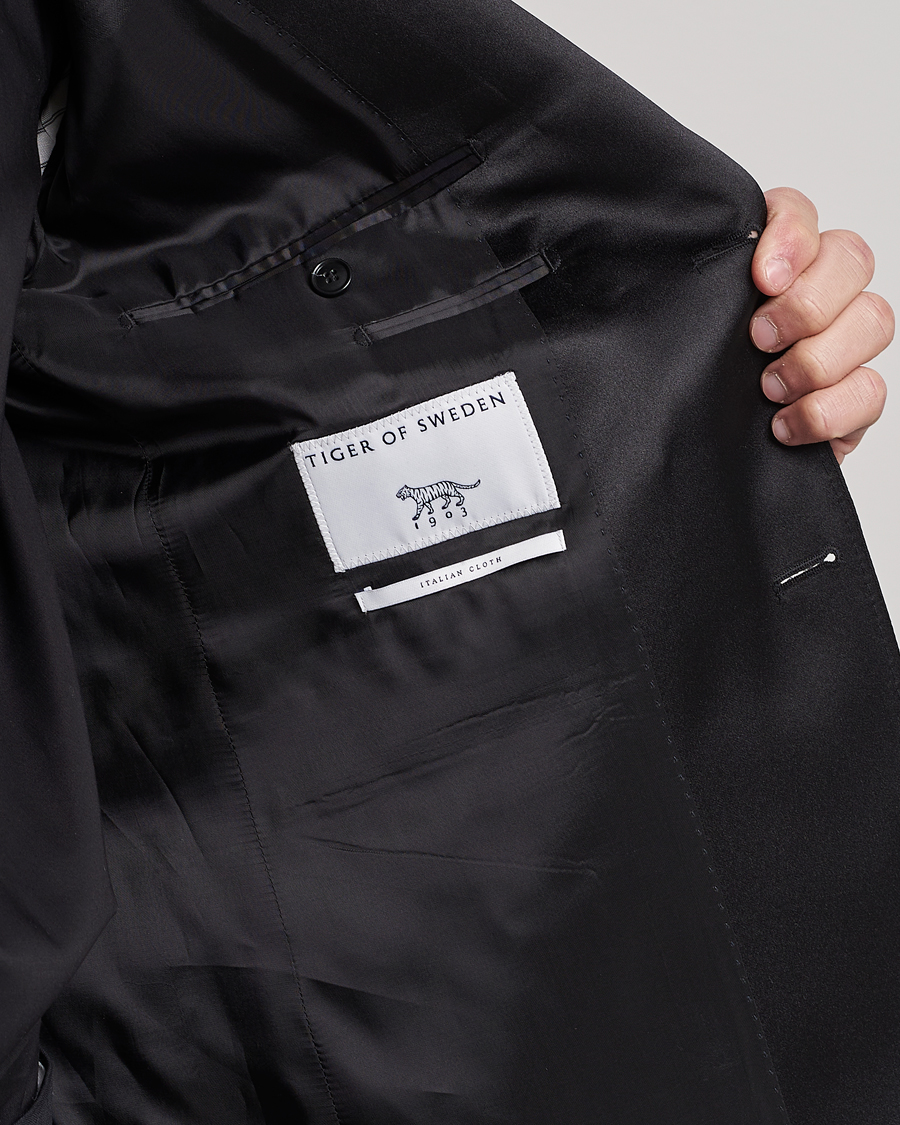 Homme | Blazers | Tiger of Sweden | Justin Tuxedo Blazer Black