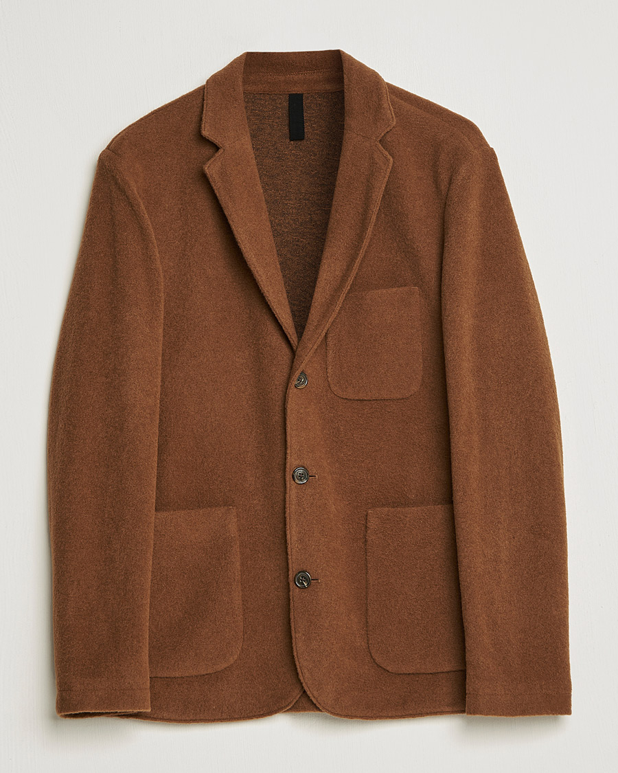 Homme | Blazers | J.Lindeberg | Carlton Wool Cardigan Blazer Chipmunk