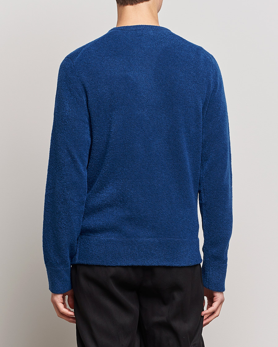 Homme | Pulls Et Tricots | J.Lindeberg | Yuri Merino Logo Crew Neck Sweater Navy Peony