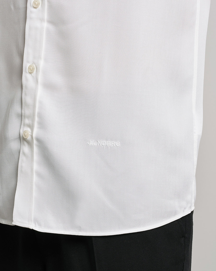 Homme | Chemises | J.Lindeberg | Slim Fit Tencel Shirt Cloud White