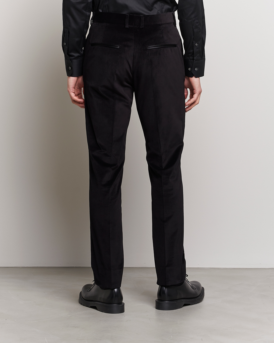 Homme | Pantalons | J.Lindeberg | Liam Velvet Trousers Black