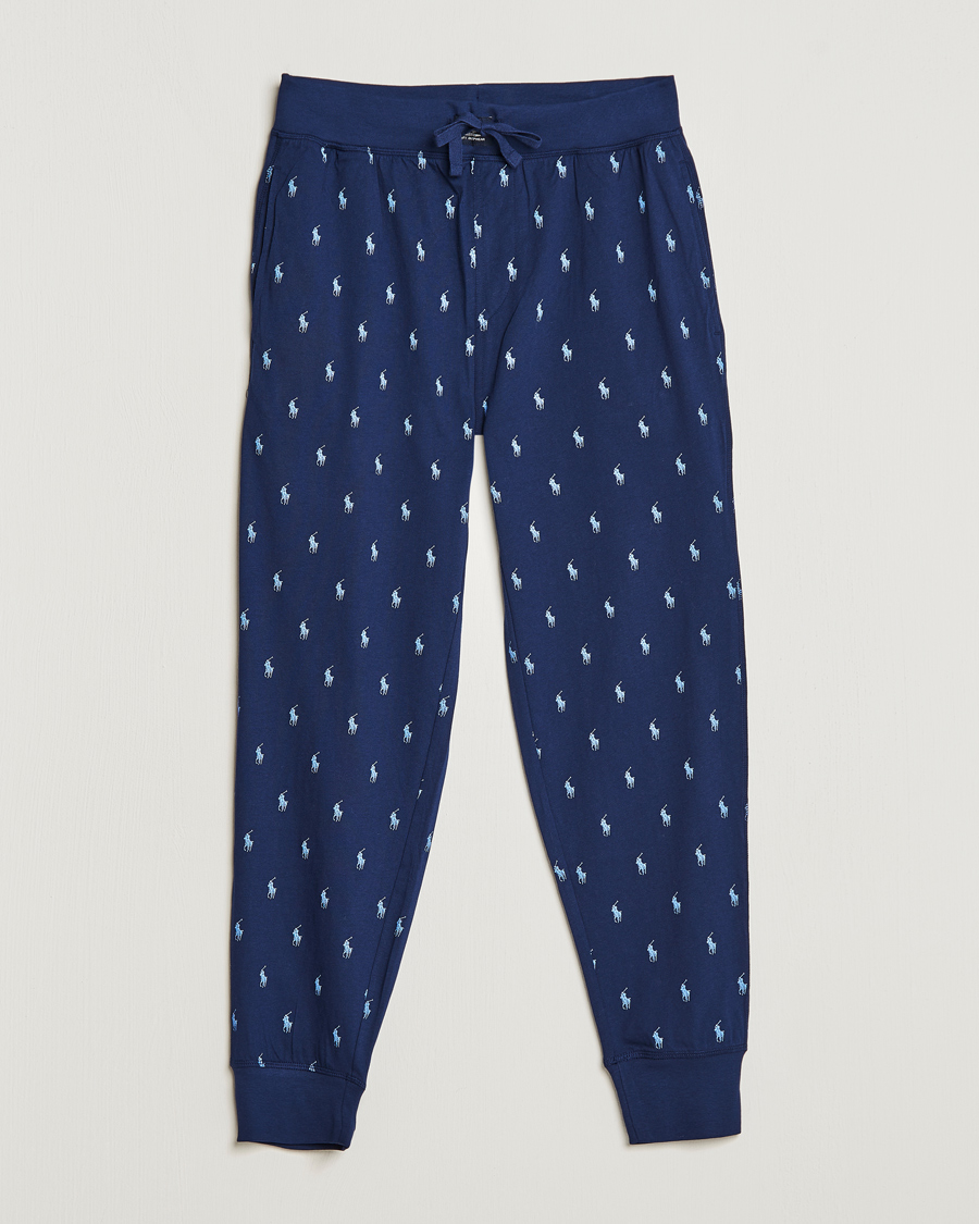 Homme | Peignoirs Et Pyjamas | Polo Ralph Lauren | Printed Pony Pyjama Pants Navy