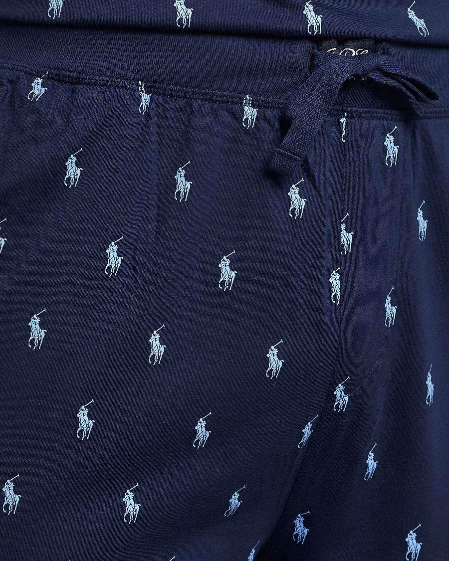 Homme | Peignoirs Et Pyjamas | Polo Ralph Lauren | Printed Pony Pyjama Pants Navy