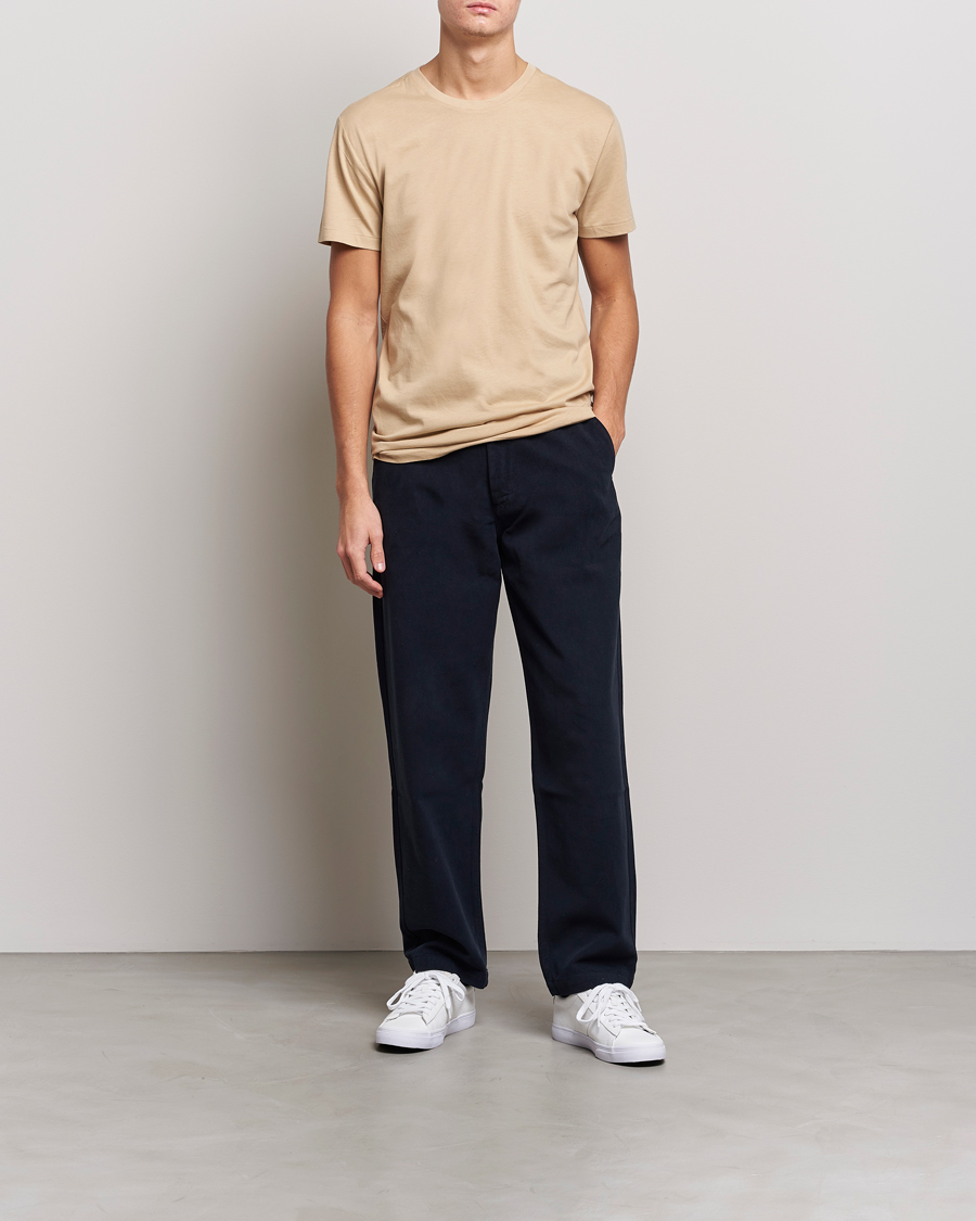 Homme | T-shirts | Polo Ralph Lauren | 3-Pack Crew Neck T-Shirt Grey/Navy/Sand Dune