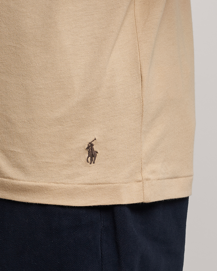 Homme | T-shirts | Polo Ralph Lauren | 3-Pack Crew Neck T-Shirt Grey/Navy/Sand Dune