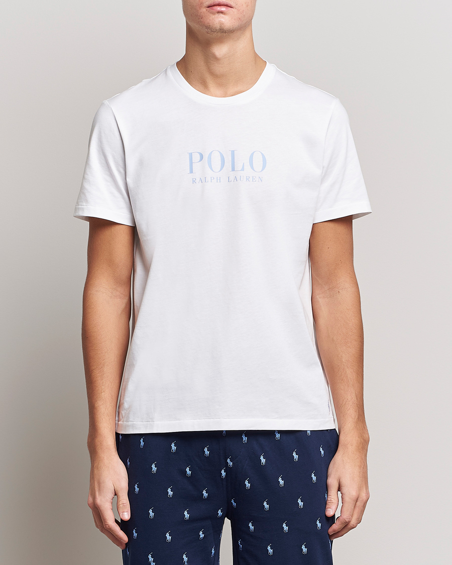 Homme | T-shirts | Polo Ralph Lauren | Cotton Logo Crew Neck T-Shirt Austin Blue