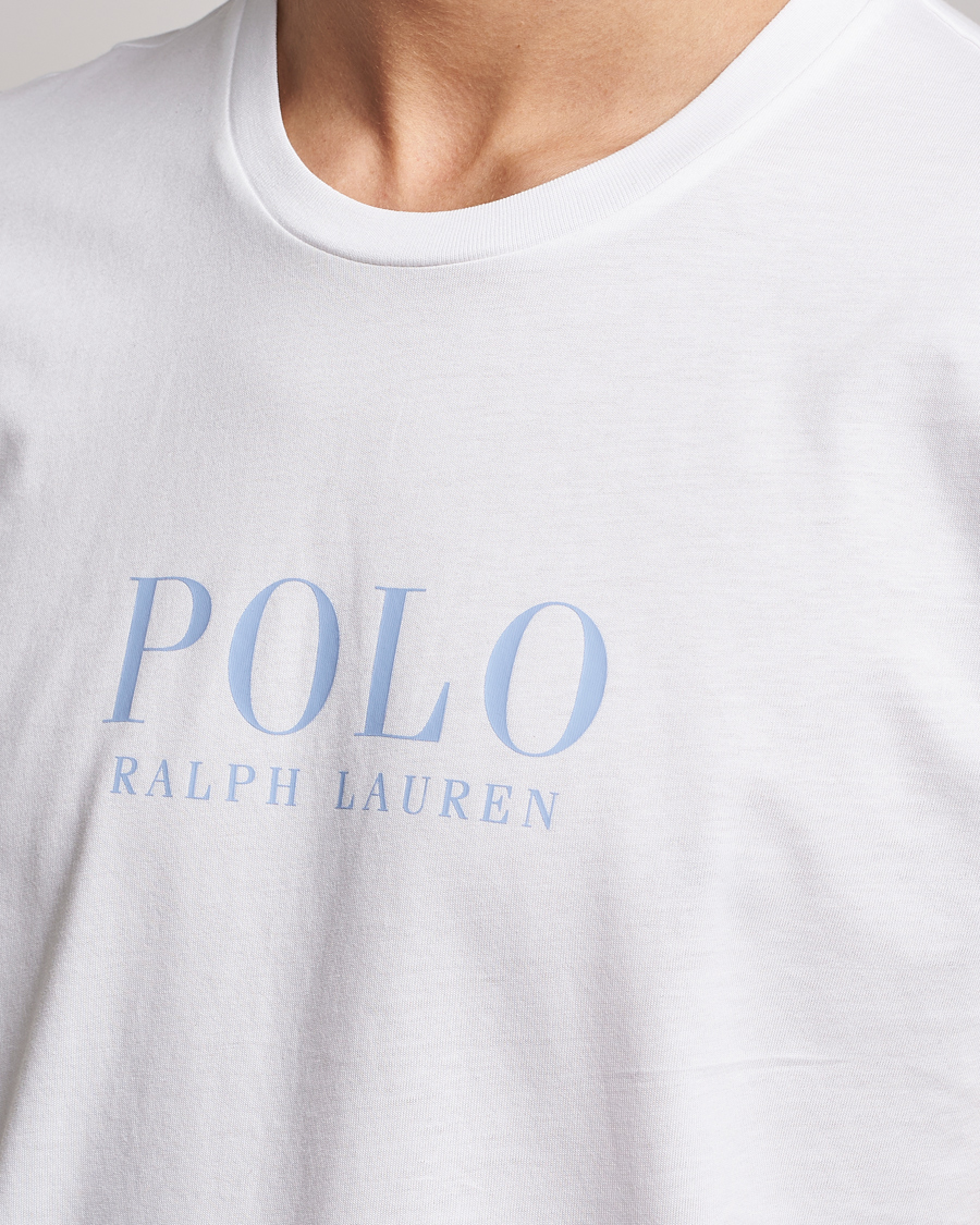 Homme | T-shirts | Polo Ralph Lauren | Cotton Logo Crew Neck T-Shirt Austin Blue
