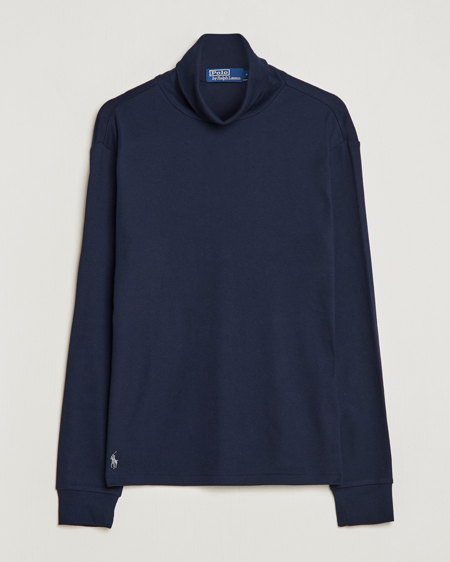 Homme | Pulls Et Tricots | Polo Ralph Lauren | Rib Knitted Polo Aviator Navy