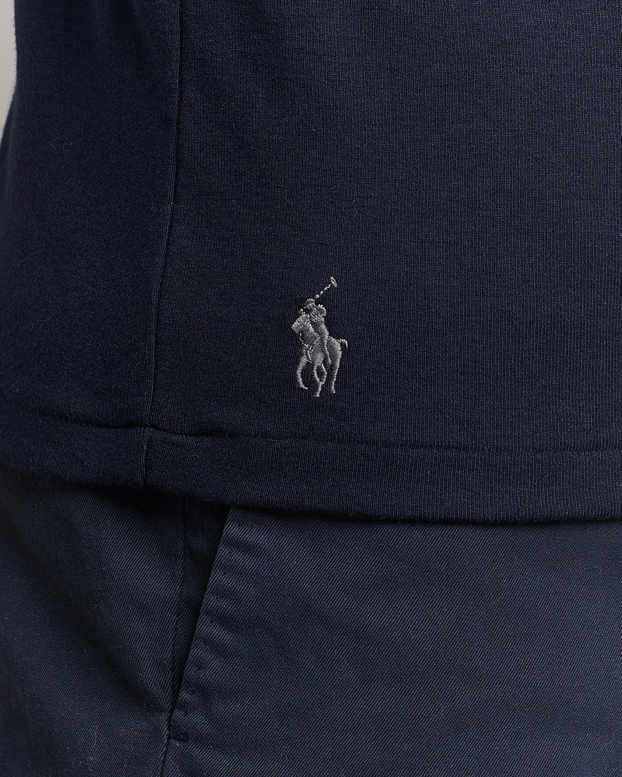 Homme | Pulls Et Tricots | Polo Ralph Lauren | Rib Knitted Polo Aviator Navy