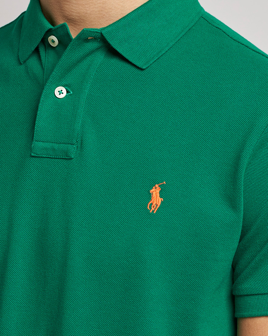 Homme | Polos | Polo Ralph Lauren | Custom Slim Fit Polo Primary Green