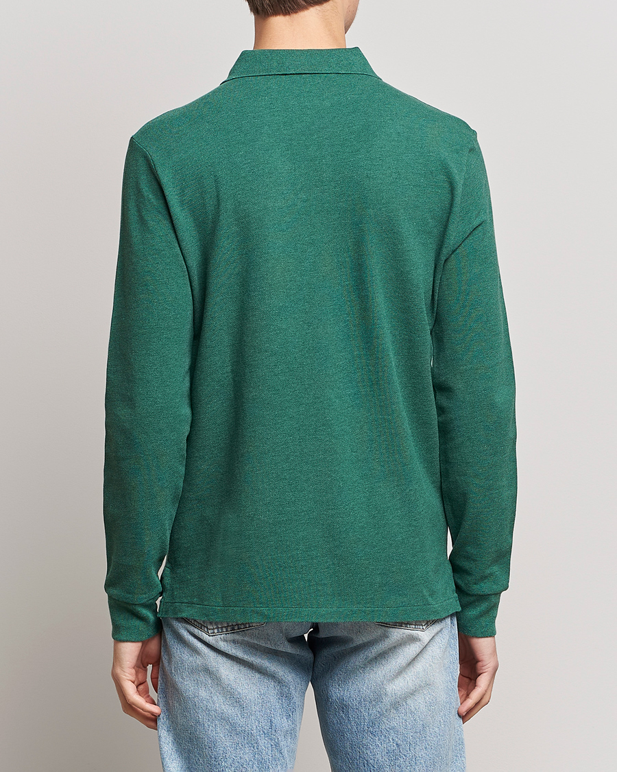 Homme | Pulls Et Tricots | Polo Ralph Lauren | Custom Slim Fit Long Sleeve Polo Verano Green Heather