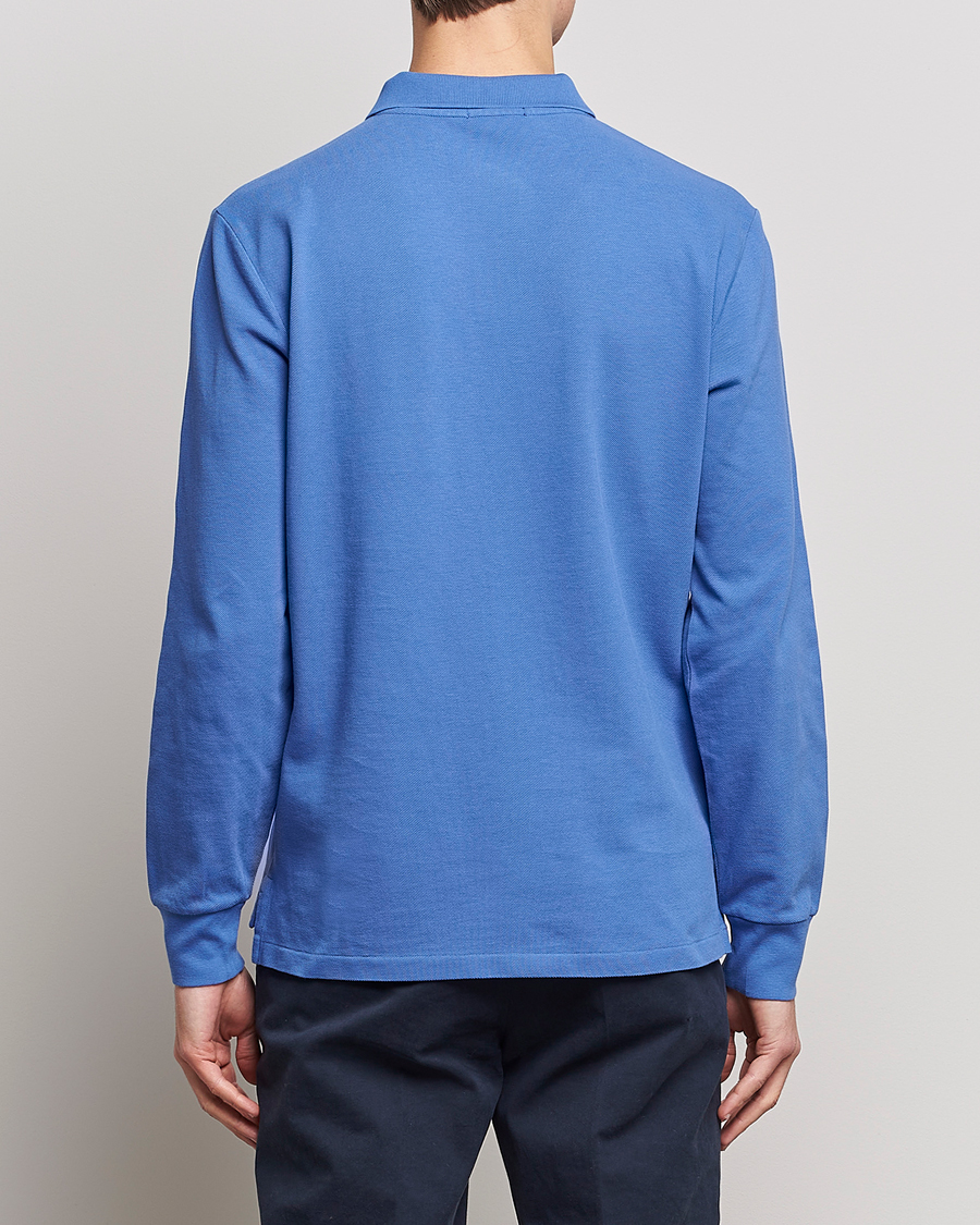 Homme | Pulls Et Tricots | Polo Ralph Lauren | Custom Slim Fit Long Sleeve Polo Maidstone Blue