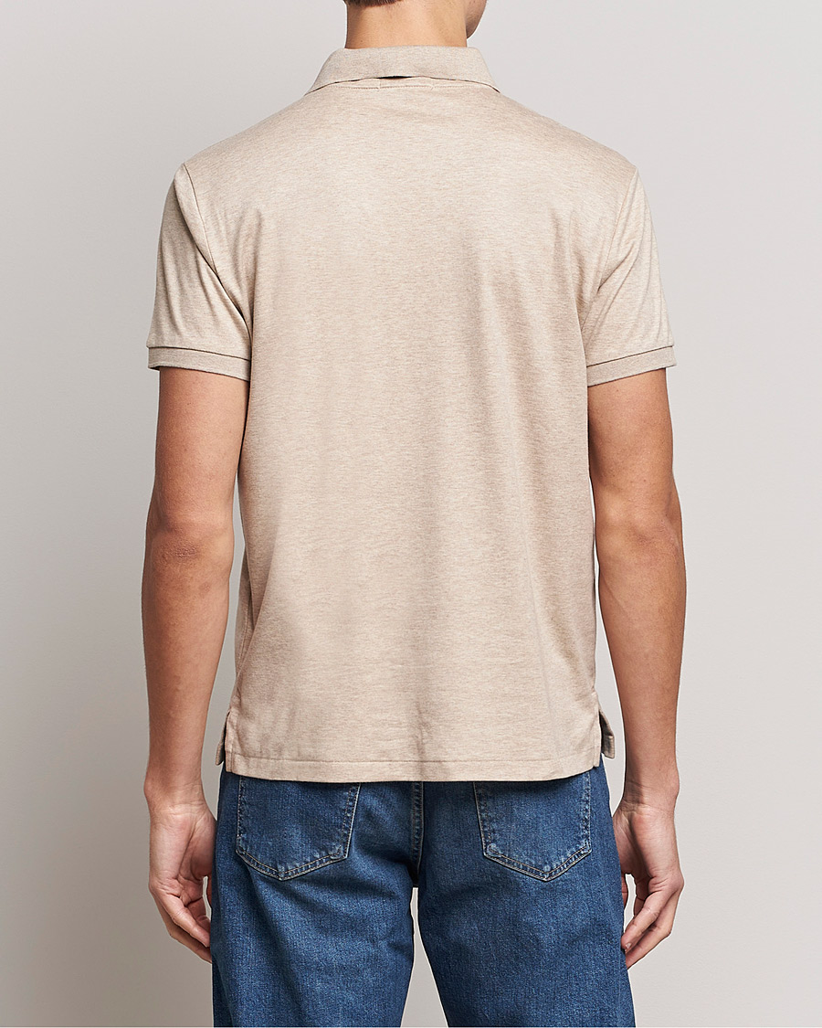 Homme | Polos | Polo Ralph Lauren | Luxury Pima Cotton Polo Sand Heather