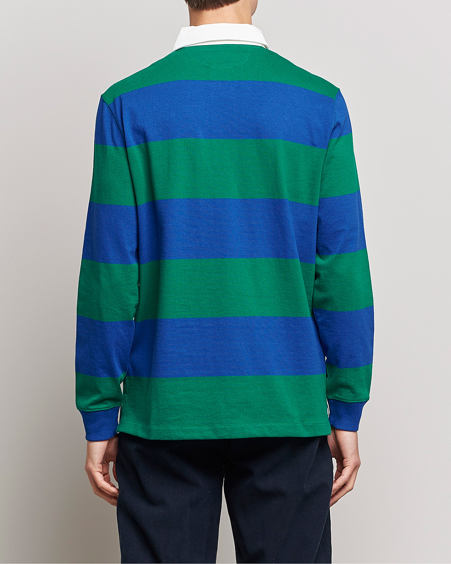 Homme | Pulls Et Tricots | Polo Ralph Lauren | Jersey Striped Rugger Blue/Green